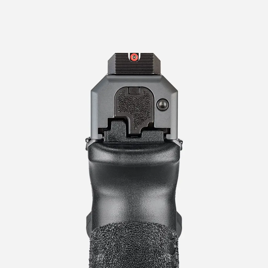 Pistolet HS Springfield Armory Echelon Pro 4.0FC Comp Cut 9x19 mm - montaż kolimatora Variable Interface System i muszka trytowa